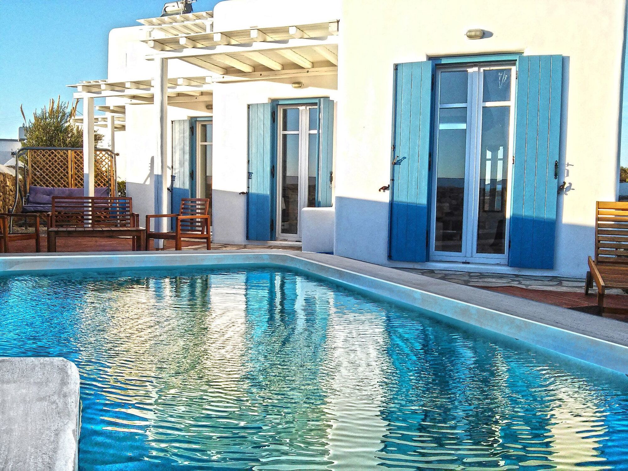 Mykonos4Islands Villa Ano Mera Bagian luar foto